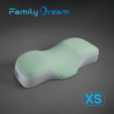 Детская ортопедическая подушка для сна Family Dream размер XS (рост 125-135 см) Возраст 7-10 лет мята