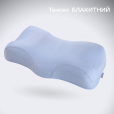 Ортопедическая подушка Beauty Balance® от морщин сна и утренней отечности (MEMORY FOAM) тенсел голубой