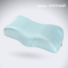 Ортопедическая подушка Beauty Balance® от морщин сна и утренней отечности (MEMORY FOAM), шелк мятный